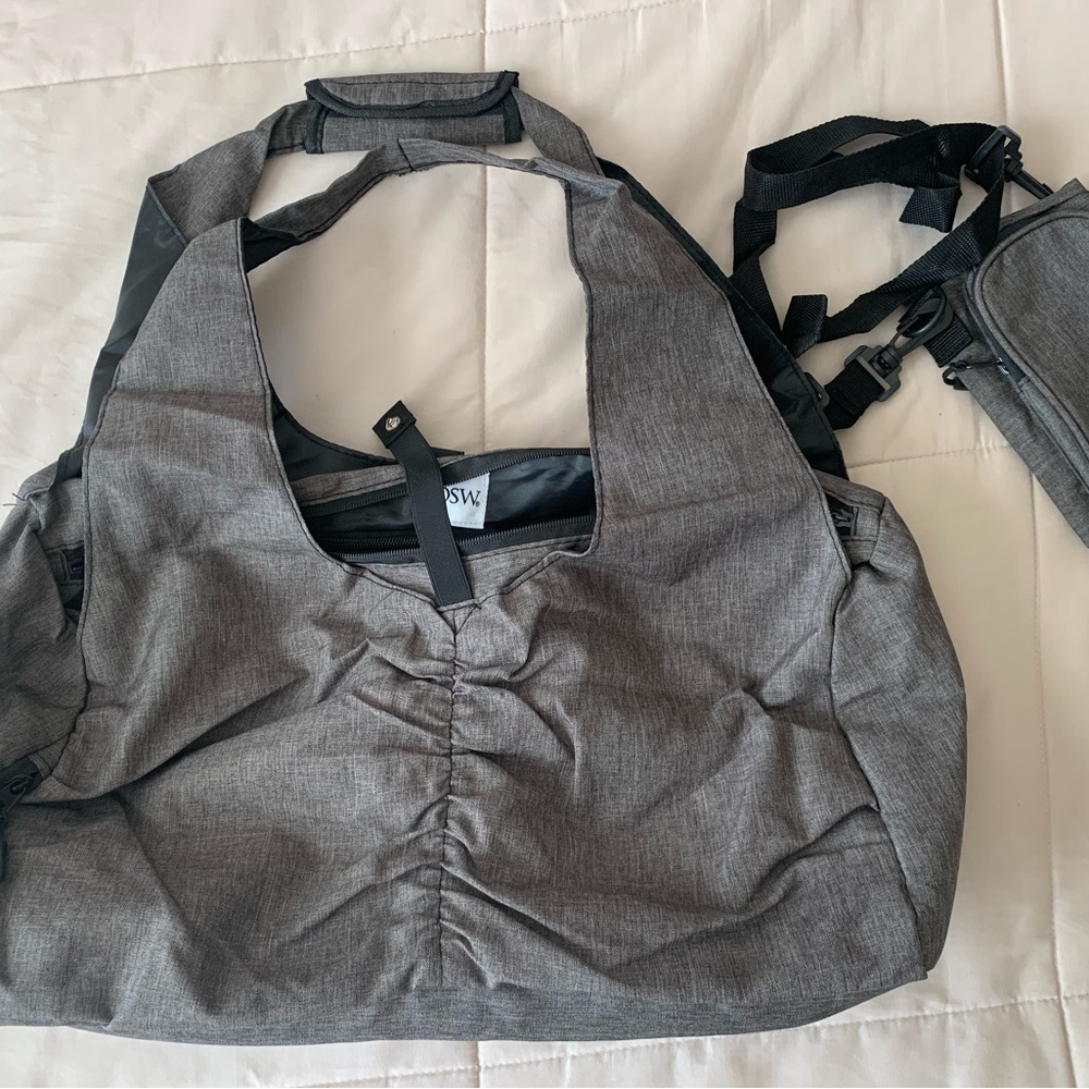 DSW Charcoal Travel Bag